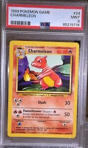 Pokemon Charmeleon Base Set Unlimited #24 PSA 9 Mint