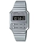 CASIO Vintage Digital Stainless Steel Men’s Watch A100WE-7BDF