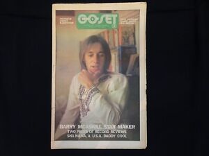 GO SET MAGAZINE - VOL 6 #36 - SEPT 4 1971 - RUSSELL MORRIS COVER
