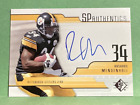 2008 SP Authentic RASHARD MENDENHALL Rookie Autograph Card #SP-RT Steelers