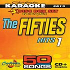 KARAOKE CD+G CHARTBUSTER THE FIFTIES HITS-1 NEW VOL5013 IN CASE 3 CD w/Song list