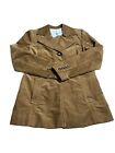 Cabi Womens Brown Long Sleeve Button Down Blazer Jacket Size Small