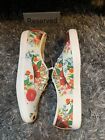 KEDS Rifle Paper Co Wild Rose Champion Womens Size 7.5 Floral White New Lowtop