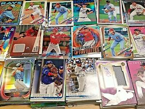 MLB Baseball ROOKIES RC ONLY! Collection Lot Auto Inserts 1st Bowman SP Numbered