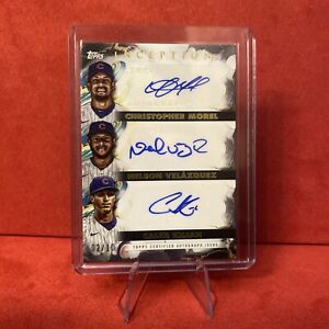 New Listing2023 Topps Inception Cubs Rookies Triple Auto 🔥 send offers