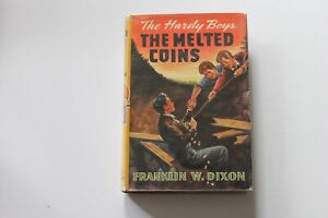 New ListingHardy Boys ~ The Melted Coins ~ Plastic Covered Dust Jacket