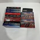 Lot Of 12 Mixed Brand Blank Cassettes Normal Bias