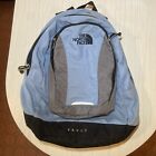 The North Face Vault Backpack Light Blue Gray and Black 19