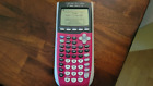Texas Instruments TI 84 Plus Silver Graphing Calculator Pink Tested Works!