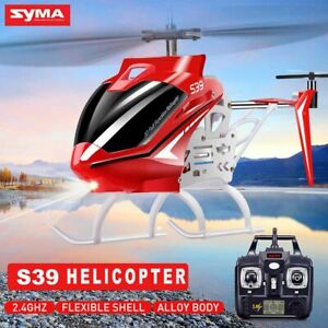 Raptor Alloy Medium RC Helicopter Dual Speed 2.4G Gyro Flight Centrino Syma S39