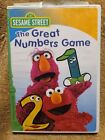 SHELF00M DVD tested~ 123 sesame street-the great numbers game