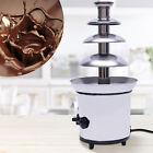 Brand New 4 Tiers Chocolate Fountain Machine Melt Chocolate Sealing System 110V