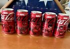 Marvel Coke Can Collectible Limited Edition 5 Can  Set