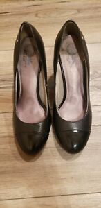 Life Stride Velocity With Memory Foam Shoes Black High Heels Size 8.5