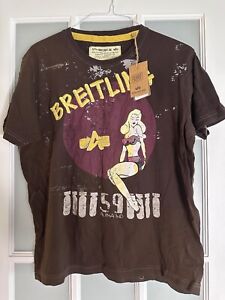 Breitling Alpha Industries Embroidered T-Shirt X-Large Rare