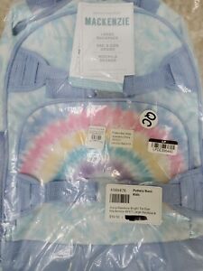 Pottery Barn Kids Mackenzie Aqua Rainbow Bright Tie- Dye Large Backpack 6986478