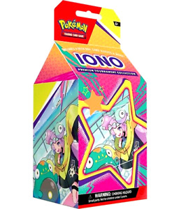 Pokemon TCG Iono Premium Tournament Collection Box Factory Sealed