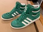 Size 9 - Adidas ‘Americana’ Green High Top Sneakers