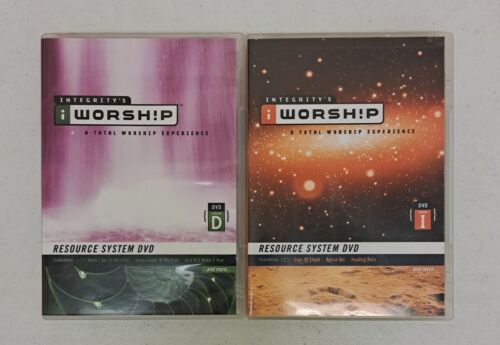Integrity's I iWorship Resource DVD Lot Of Two, D and I. #447