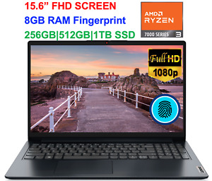 2024 Lenovo Ideapad Laptop 15.6 FHD AMD Ryzen 3  8GB RAM, Up to 1TB SSD Win 11