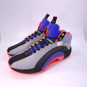 Nike Air Jordan XXXV 35 Athletic Lace Up Shoe Mens Size 11 DC1492-001 Gray