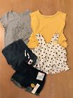 Cat & Jack and Others Toddler Girls Summer Clothing Lot of 5 (2 New) Size 3T