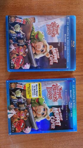 New ListingThe Great Muppet Caper/Muppet Treasure Island BLU-RAY with SLIPCOVER Disney OOP