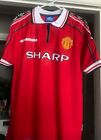 New  David Beckham Manchester United 98/99  Home Jersey Short Sleeve
