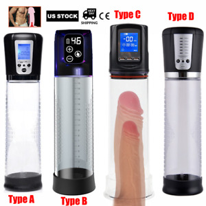 Electric Vacuum Penis Pump Male Enhancement Erectile Enlargement Penis Enlarger
