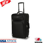 Carry-on Luggage Upright Softside Spinner Suitcase 2-Wheel Outdoor 14x7x22