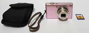 Nikon COOLPIX S570 12.0MP Digital Camera Pink Tested W/ Battery & Memory Card