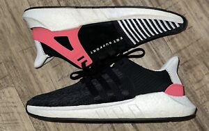 Adidas EQT Support 93/17 Black White Pink 2017 - BB1234-Size 13