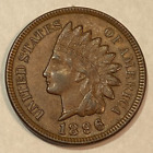 1896 Indian Cent Nice Original Choice AU/Unc. CHRC