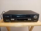 RCA VR639HF VCR 4-Head Video Cassette Recorder. For Parts Only, Powers On