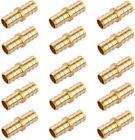 15 Pack 1 inch Coupling PEX Fittings Brass Lead Free 1