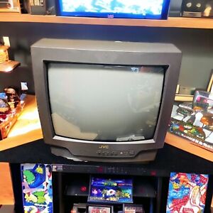 JVC C-13910 CRT 13-Inch Diagonal Gaming Color Television With JVC Remote