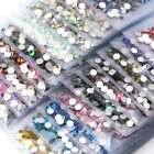 288pcs 6.5mm SS30 Non Hotfix Rhinestones Flatback Glitter Crystal Glass Gems