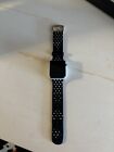 Apple Watch Series 3 38 mm Silver Aluminum Smartwatch- comes w/ charging cord