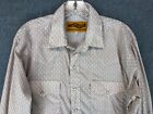 Hannover Old West Pearl Snap Shirt Men's 40 Large Long Sleeve Western Cowboy
