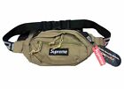 Supreme Waist Bag Fanny Pack SS18 NWT Cordura Messenger Shoulder Bag Beige Black