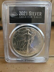 2021 (W) Silver Eagle Type 2 , PCGS MS 70 First Day of Issue