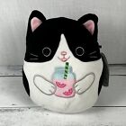 Squishmallows Cicely the Tuxedo Cat 8 Inch Soft Plush First to Market New
