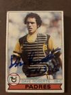 Dave Roberts - San Diego Padres 1979 Topps AUTOGRAPHED