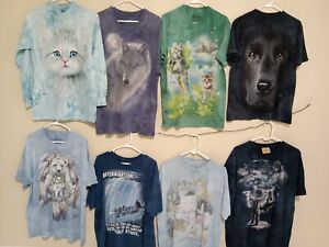 Men's Wholesale Lot 20 The Mountain Tye Dye Nature Animals T-shirts S-3XL (wb707