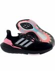 ADIDAS GX5928 ULTRABOOST 22 Size 8 Black/Silver/Pink Primeknit Running Shoes