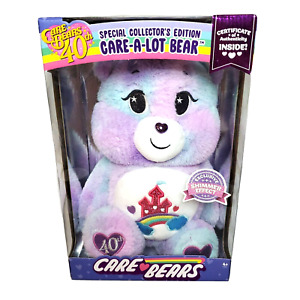 40th Anniversary CARE BEARS CARE-A-LOT BEAR - Special Collector's Edition - NEW!