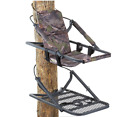 Extreme Deluxe Climber Tree Stand Durable Padded Armrests Climbing Seat Bar New