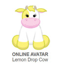Webkinz Classic Lemon Drop Cow *Code Only*