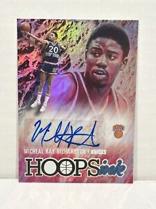 2020-21 Panini NBA Hoops Hoops Ink Micheal Ray Richardson auto #HI-MRR