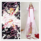 New! Cardcaptor Sakura Sakura Pink Dress Cosplay Costume Custom Made